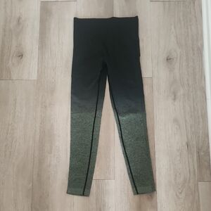 Ombre Green Booty Lifting Leggings